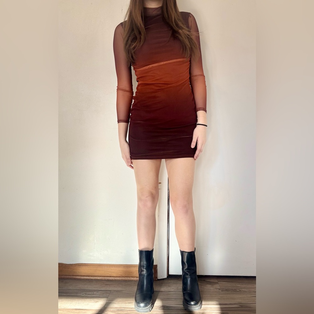 Prettylittlething Ombre Dress